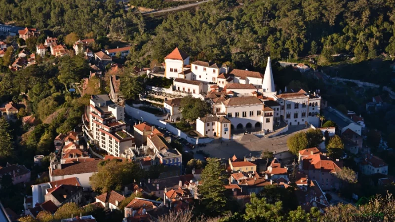 Sintra in Portugal – palaces, Moorish fortress, Capucho – monastery