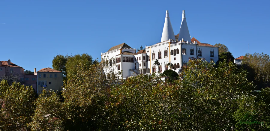 Sintra Palace cultural world heritage in Portugal