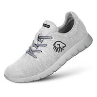 light grey merino shoe
