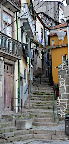 Stairway to Porto old town