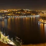 Porto - Night over the Douro river