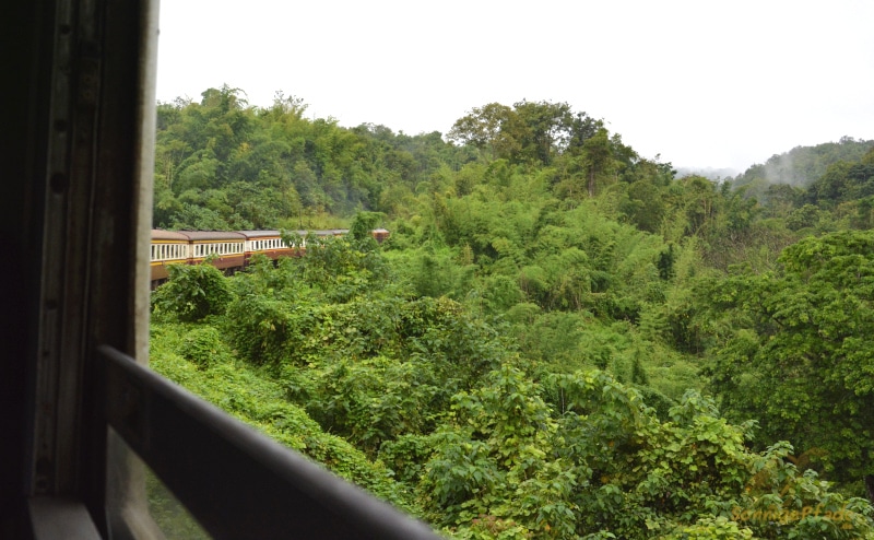 journey through the northern Thai djungel with the Railway
