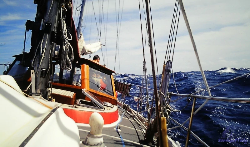 Under sail across the Atlantic