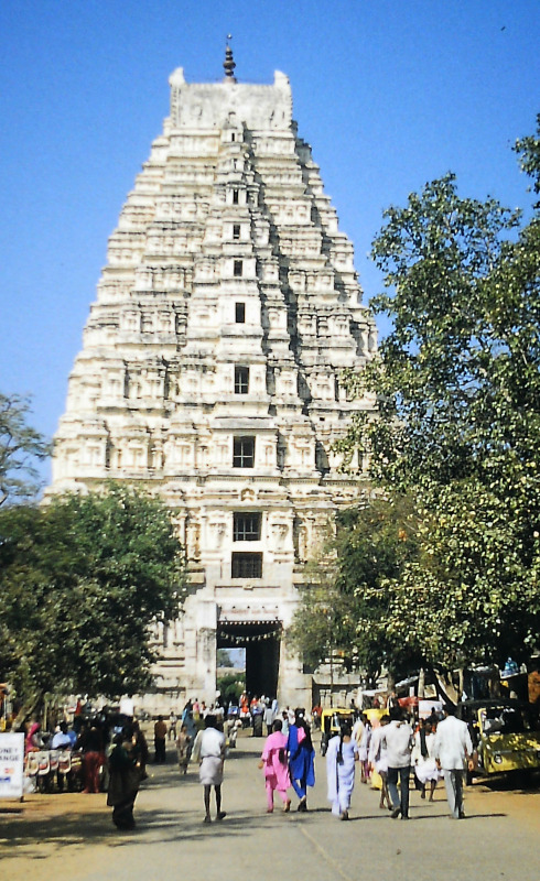 Temple Hampi (Vijayanagar) in India