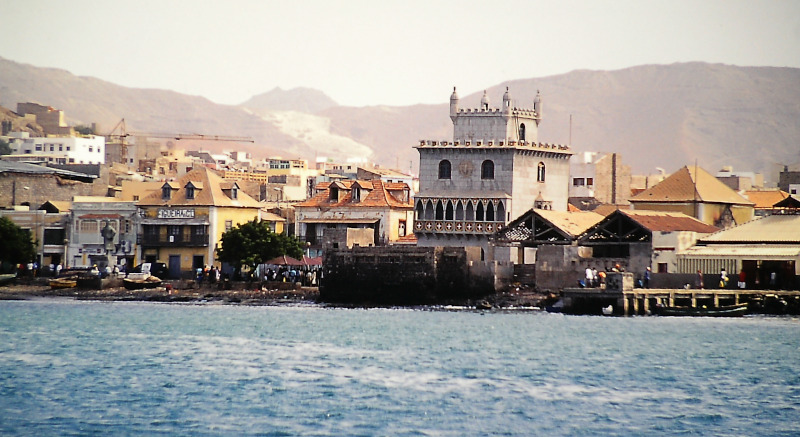 Mindelo at Sao Vicente Island in Cabo Verde