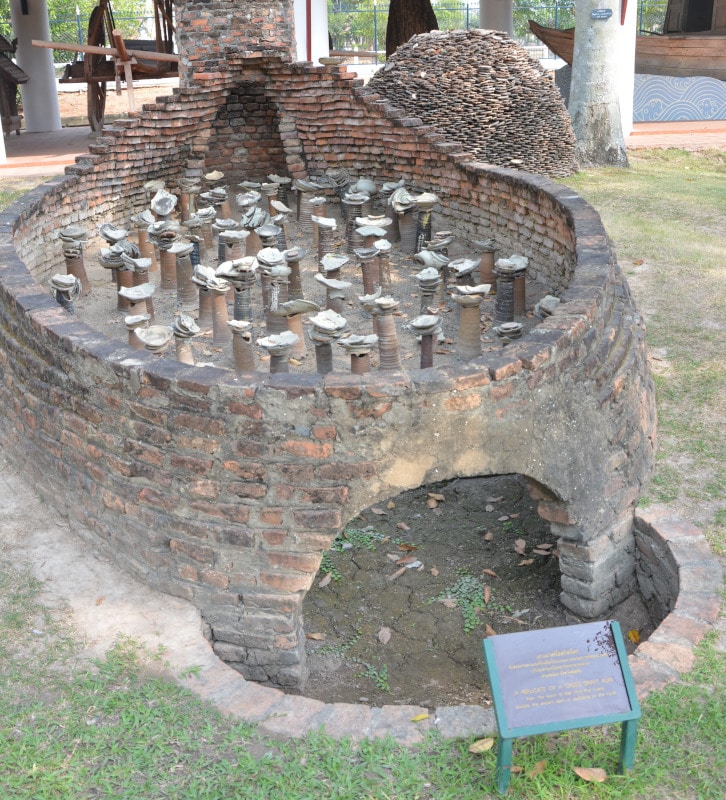 National Thai Museum in Old Sukothai - A kiln for firing ceramics