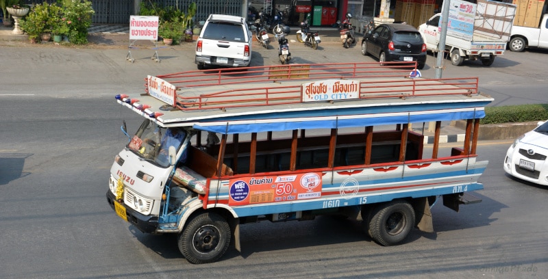 Sukhothai commuter bus