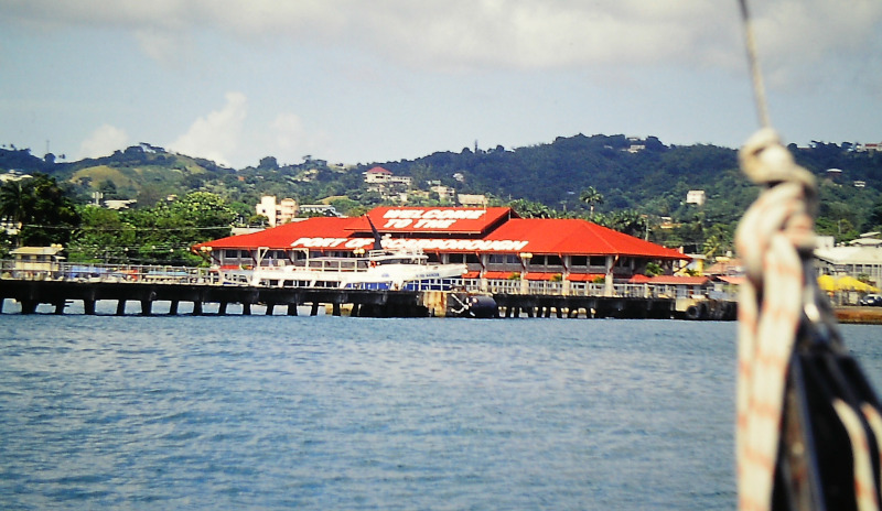 The Port of Scarborough Tobago, Trinidad and Tobago Archipelago