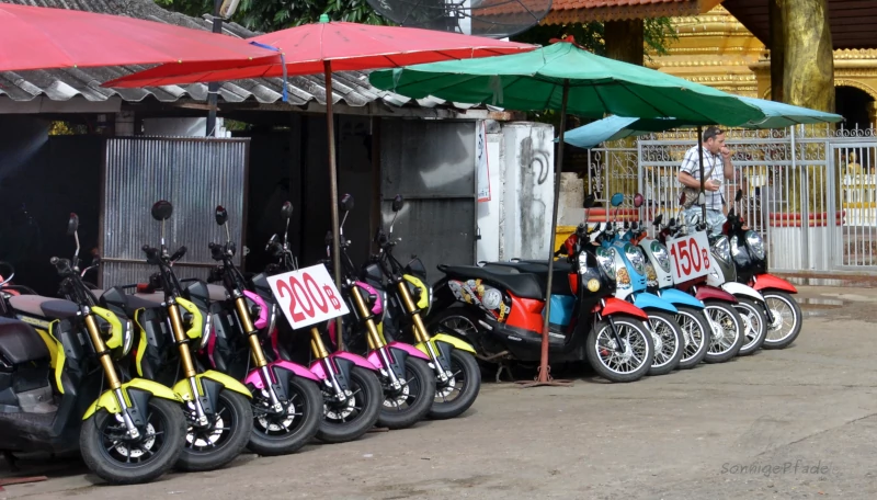 Motobike and Scooter rental in Pai