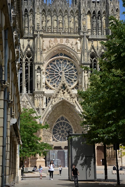 Reims in France: Cathedral Notre Dame