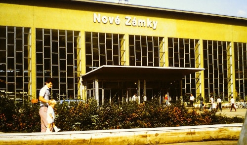 Southern Slovakia 1989: Nové Zámky main station