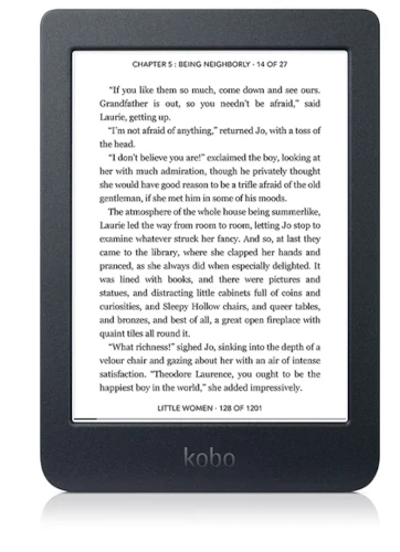 cheapest, smallest eReader Nia for travel experiences