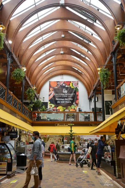 English market hall in Cork