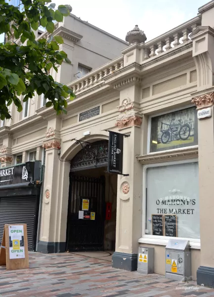 Cork, Ireland: Side entrance to the English Market