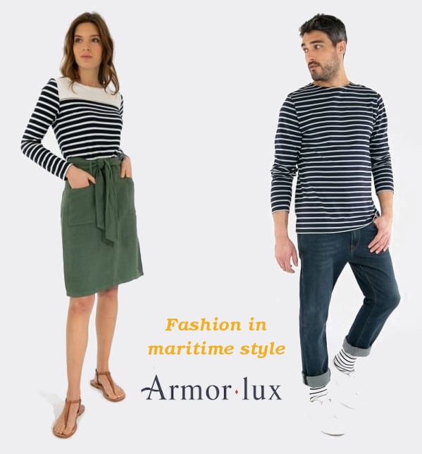 Breton fashion in maritime style: Armor lux - Advertising