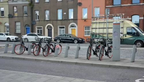 City bikes for rental in Cork