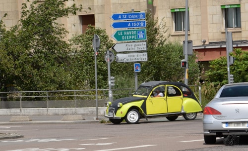 French car Citroen "The duck"