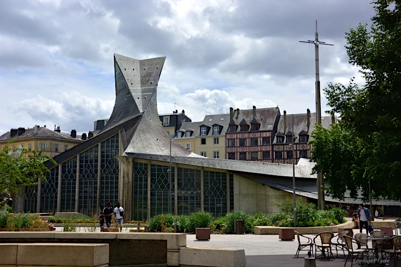 Rouen - Church Eglise Jeanne d’Arc ( Joan of Arc, the Maid of Orleans )