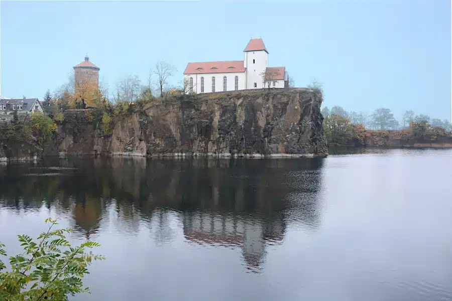 Hill church Beucha – the church on the rocky spur