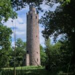 Schildberg tower in east german Saxony, 50km east of Leipzig