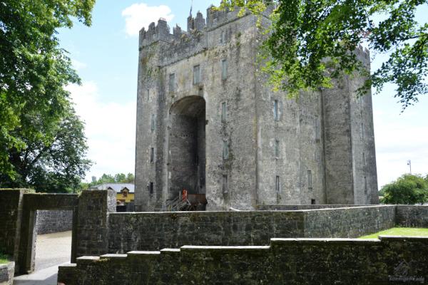 Bunratty castle tower in Ireland