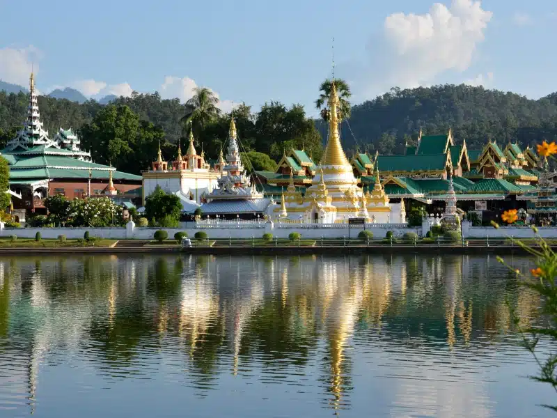 Mae Hong Son in the far northwest of Thailand